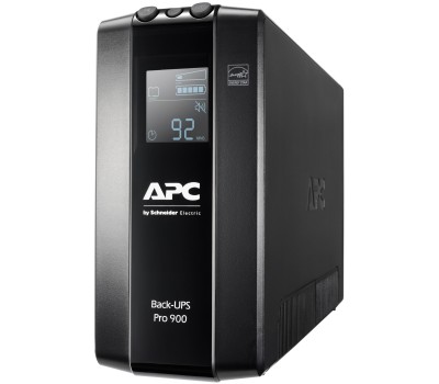 ИБП APC Back-UPS Pro BR 900VA/540W, 6x C13, AVR, LCD, Base-T, USB, PCh (BR900MI)