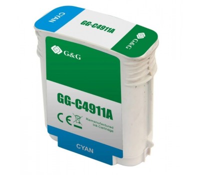 Картридж/ HP 82 Cyan для Designjet 500/500ps/510/800/800ps/copier cc800ps/815mfp 69-ml (C4911A) White Box With Chip (OC-C4911A)